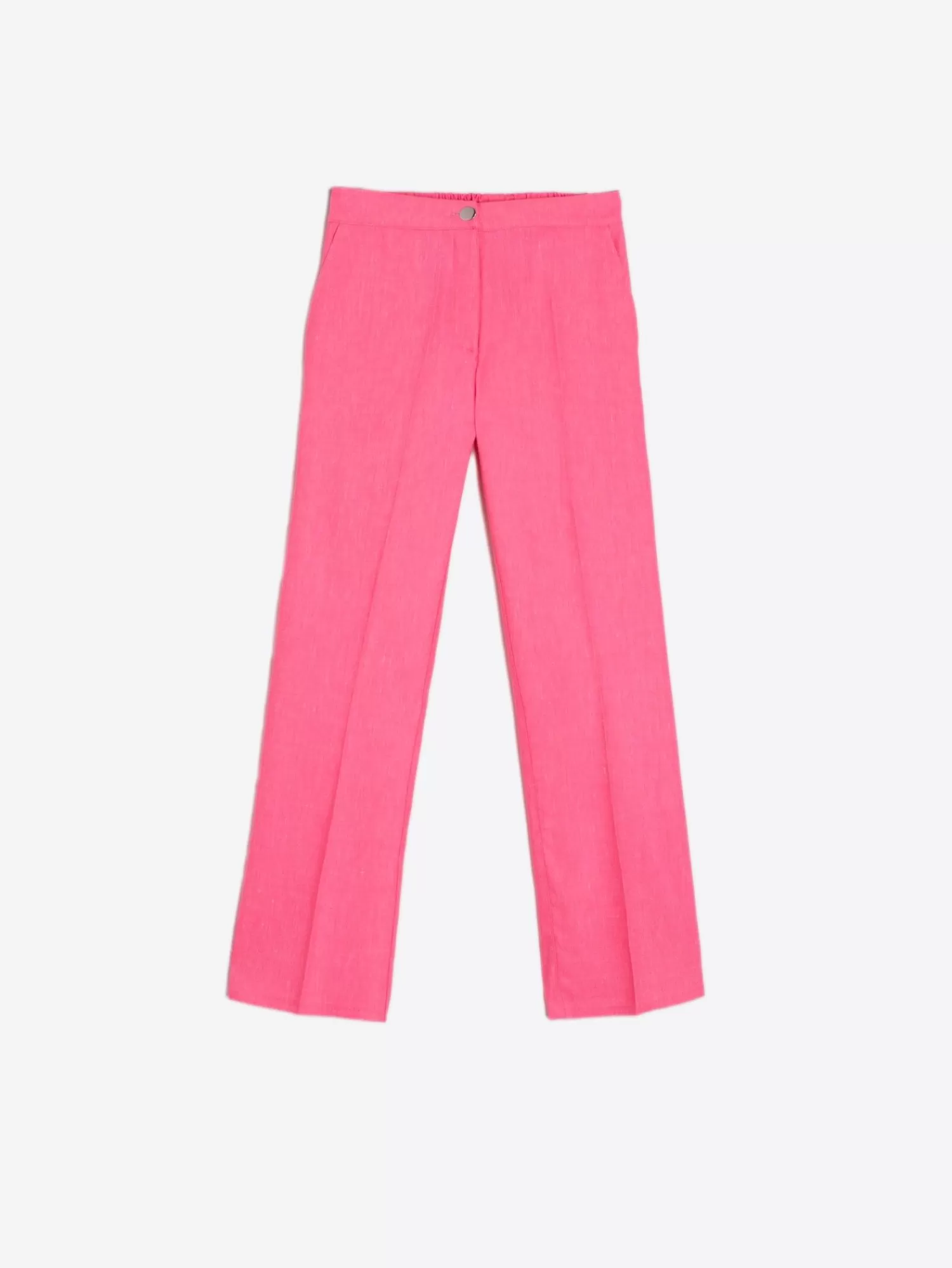 Mujer Vilagallo Pantalon Rosa Lino Strech