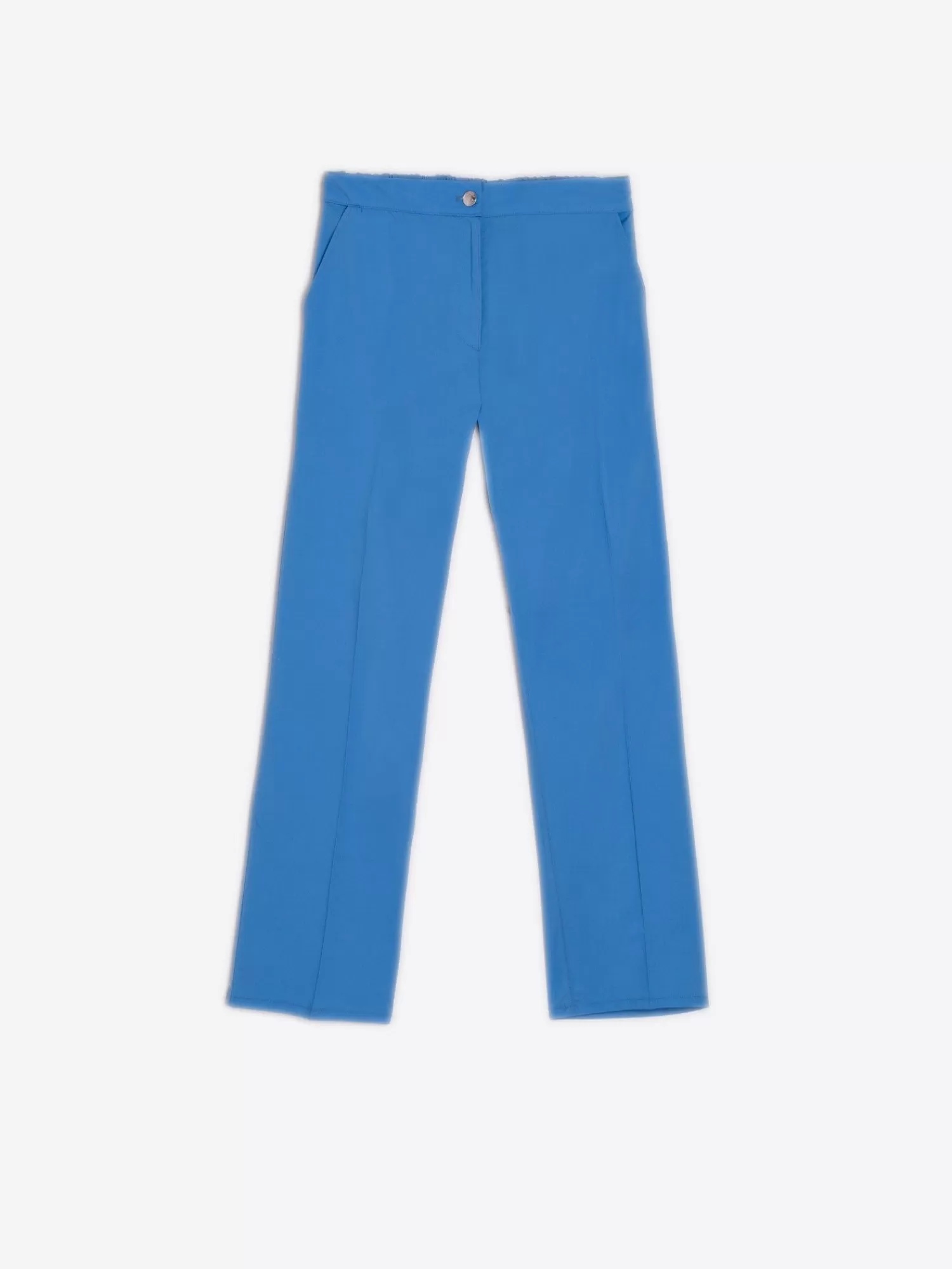 Mujer Vilagallo Pantalon Tiffany Blue Poplin