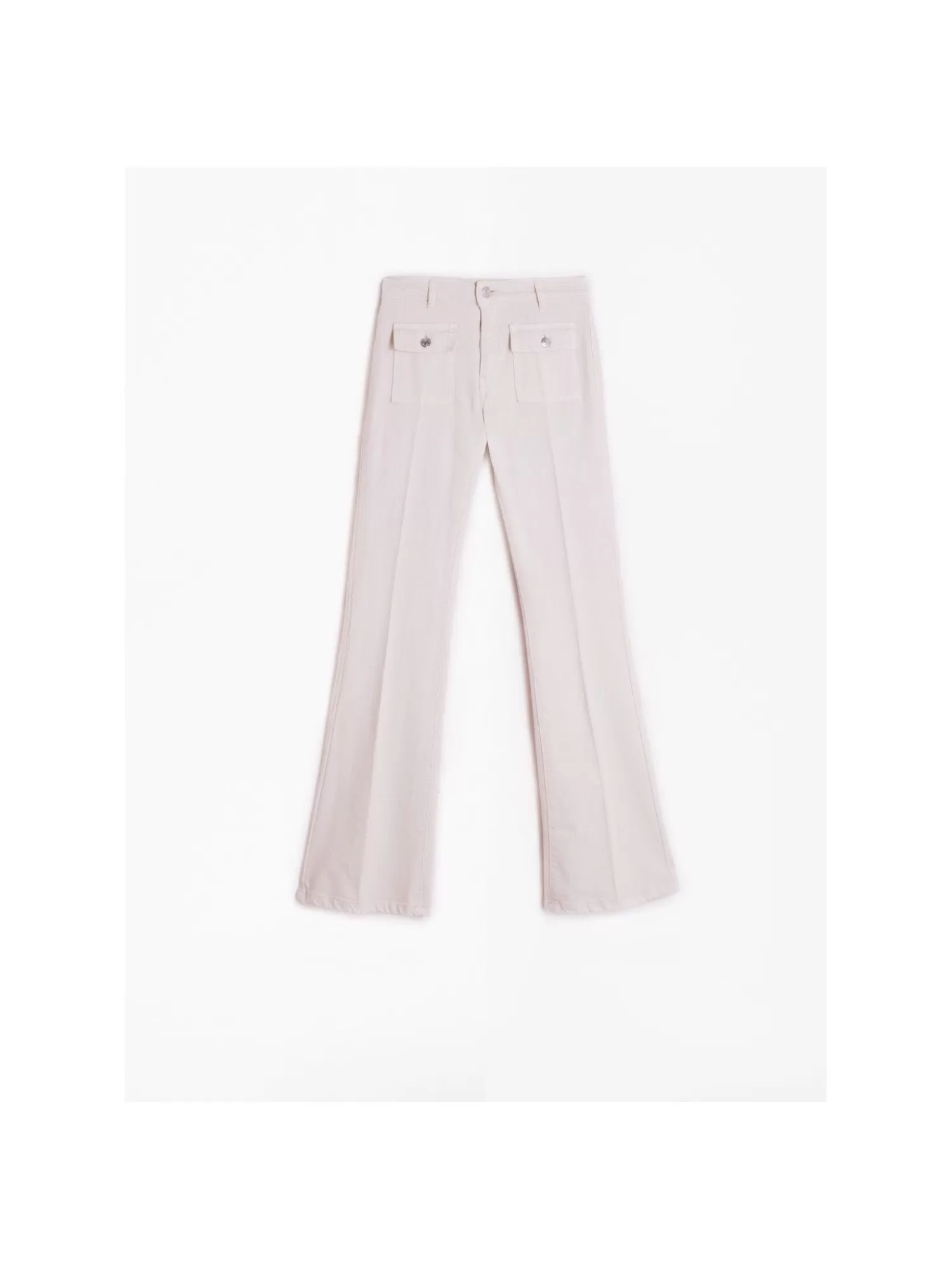 Mujer Vilagallo Pantalon Vaquero Loretta Crudo